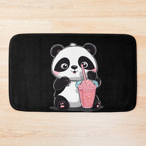 Item preview, Kawaii panda boba bubble tea matcha lover designed and sold by MilkyForest.
