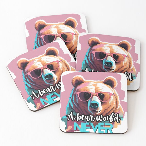 Item preview, A Bear Would Never designed and sold by Misstickers.