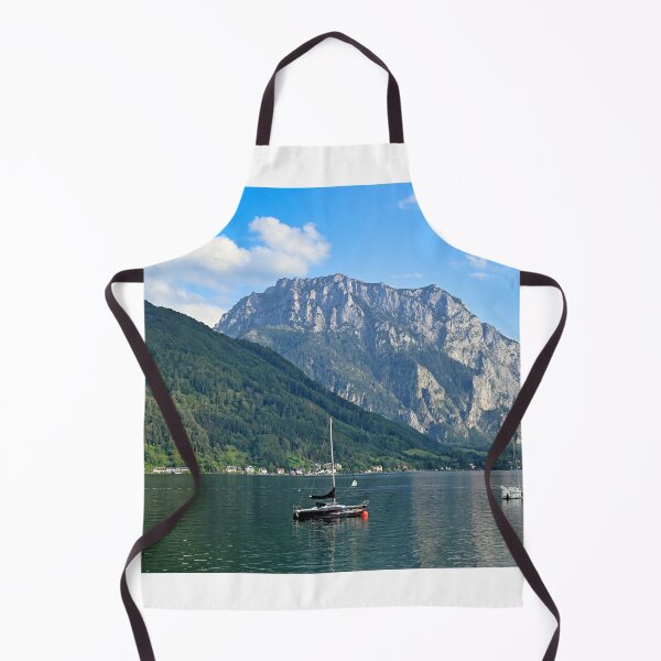 Item preview, Lake Traun Traunsee and mountains landscapes Austria designed and sold by goceris.