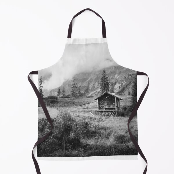 Item preview, Hochkönig Photo Black White - Alps Mountain Hut Salzburger Land designed and sold by Marvin Diehl.