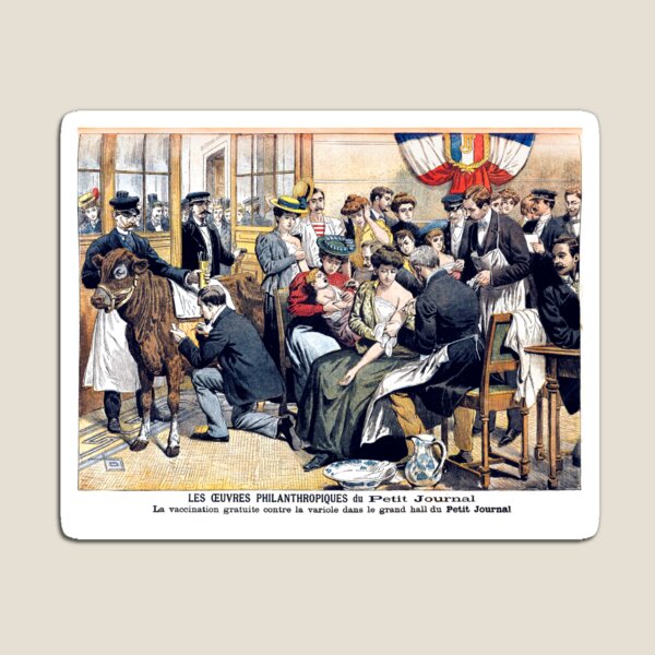 Item preview, Smallpox vaccination in Paris 1905  designed and sold by Donkey's Salad.