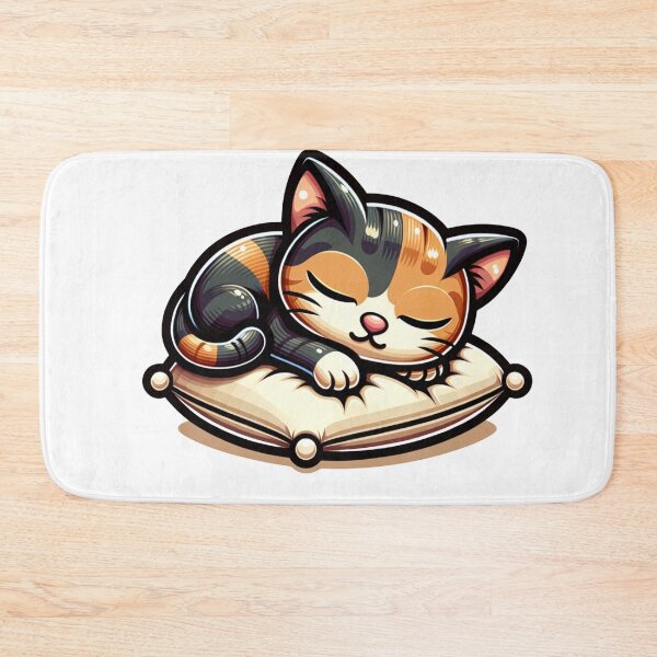 Item preview, Sleeping Tortie Cat designed and sold by VelosityPrints.