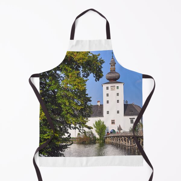 Item preview, Castle Schloss Ort Orth on lake Traunsee in Gmunden summertime designed and sold by goceris.