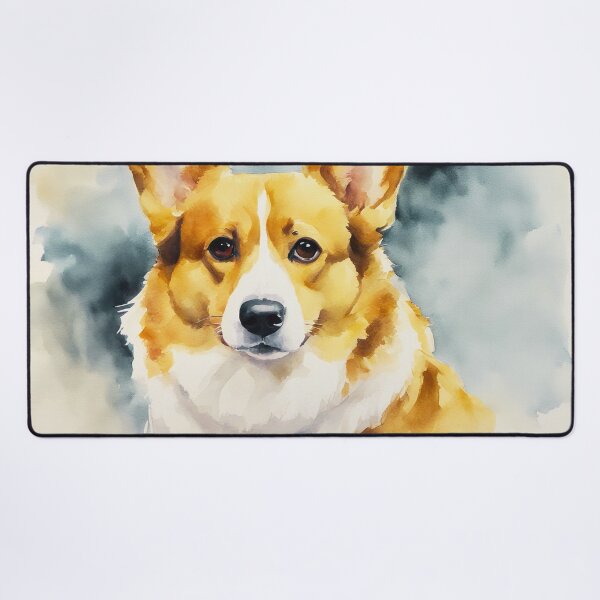 Item preview, Watercolor Pembroke Welsh Corgi designed and sold by TheAnimalZ00.