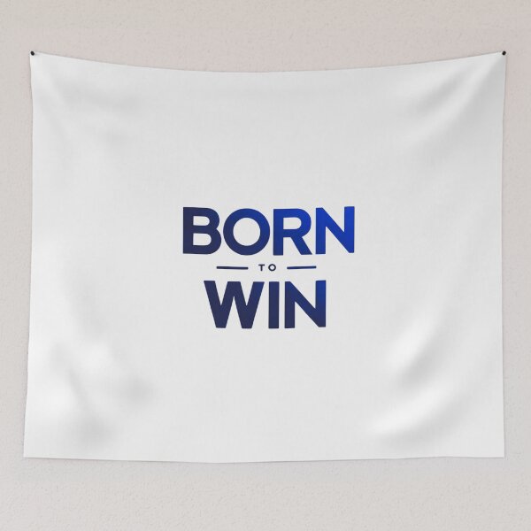 Item preview, Blue Power Born to Win designed and sold by Weknes.