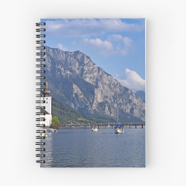 Item preview, Castle Schloss Ort Orth on lake Traunsee in Gmunden landascape designed and sold by goceris.