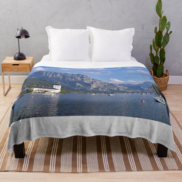 Item preview, Castle Schloss Ort Orth on lake Traunsee in Gmunden landascape designed and sold by goceris.