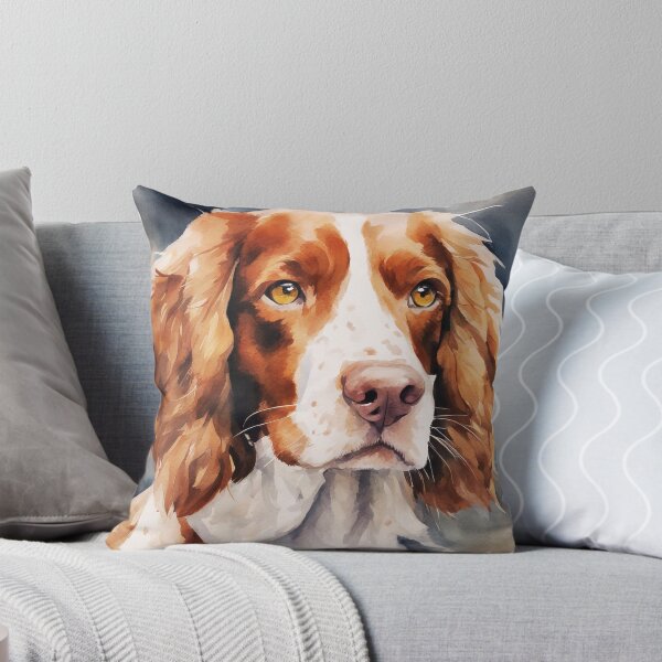 Artikelvorschau, Aquarell Welsh Springer Spaniel entworfen und verkauft von TheAnimalZ00.