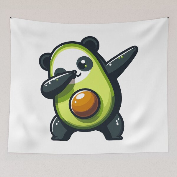 Item preview, Dabbing Avocado Panda designed and sold by Designowner.