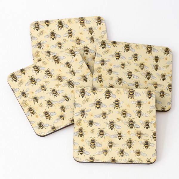 Item preview, Honey Bee Pattern designed and sold by Tom-Johnson.
