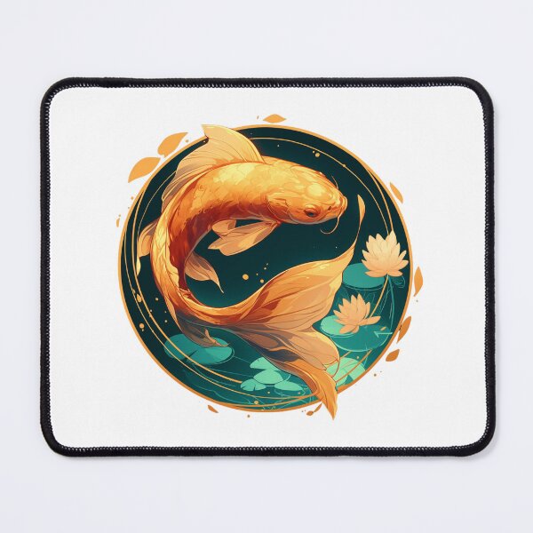 Item preview, Golden fish // Endangered species // Animal in danger // Aquatic Animal designed and sold by SMARTKIT DESIGNAGENCY.