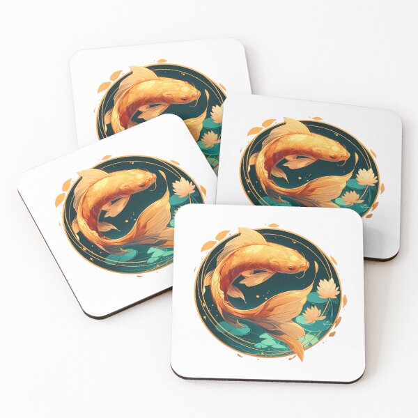 Item preview, Golden fish // Endangered species // Animal in danger // Aquatic Animal designed and sold by SMARTKIT  DESIGNAGENCY.