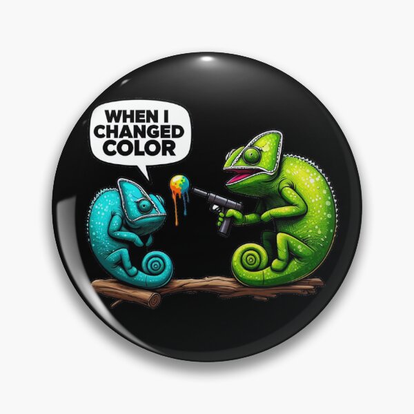 Item preview, Chameleons play paintball -  Charming designed and sold by Shtex.