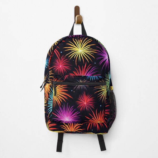 Item preview, Energetic Colorful Fireworks Celebration Pattern designed and sold by Tom-Johnson.