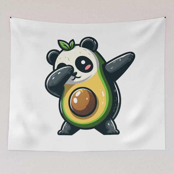 Item preview, Dabbing Avocado Panda designed and sold by Designowner.