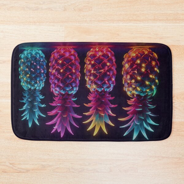 Item preview, Upside Down Neon Glowing Bright Pineapples | IYKYK Lifestyle designed and sold by JLEmporium.