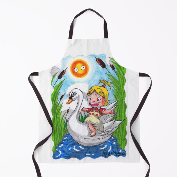 Item preview, The Girl and the Swan designed and sold by ajhockham.