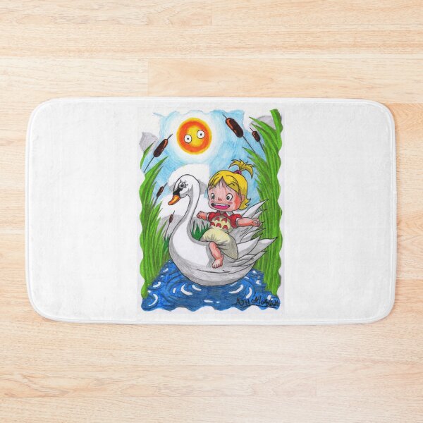 Item preview, The Girl and the Swan designed and sold by ajhockham.