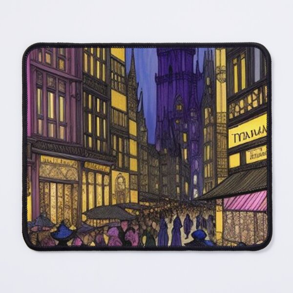 Item preview, Classic Vintage Abstract Gothic City designed and sold by TheDarkWardrobe.