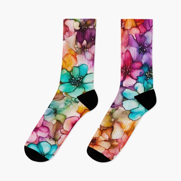 Item preview, Dainty Alcohol Ink Floral Pattern designed and sold by Tom-Johnson.