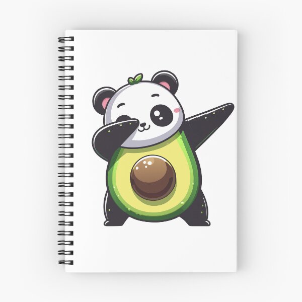 Item preview, Kawaii Avocado Panda Dabbing designed and sold by Designowner.