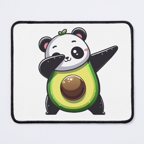 Item preview, Kawaii Avocado Panda Dabbing designed and sold by Designowner.