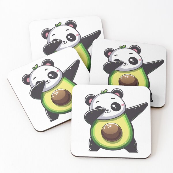 Item preview, Kawaii Avocado Panda Dabbing designed and sold by Designowner.