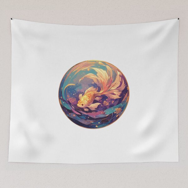 Item preview, Golden fish // Endangered species // Animal in danger // Aquatic Animal designed and sold by SMARTKIT  DESIGNAGENCY.