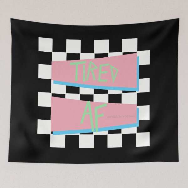 Item preview, Tired AF Punk designed and sold by RabbitHeartArt.