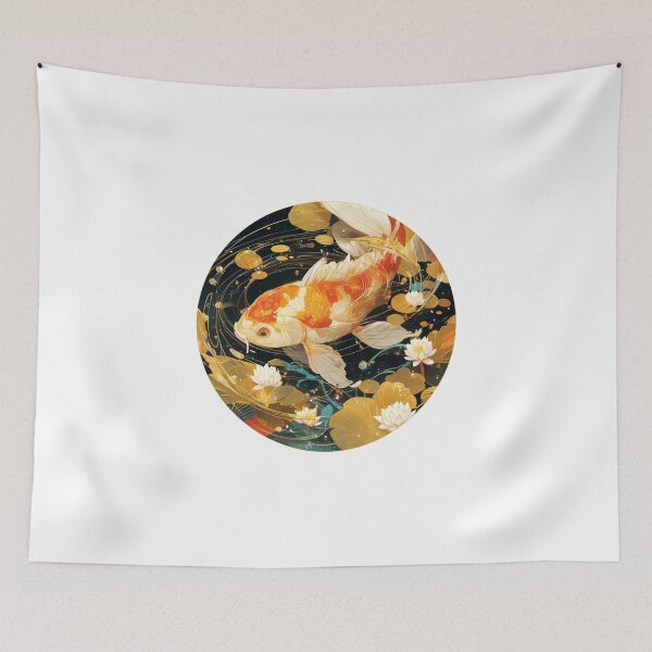 Item preview, Golden fish // Endangered species // Animal in danger // Aquatic Animal designed and sold by SMARTKIT  DESIGNAGENCY.