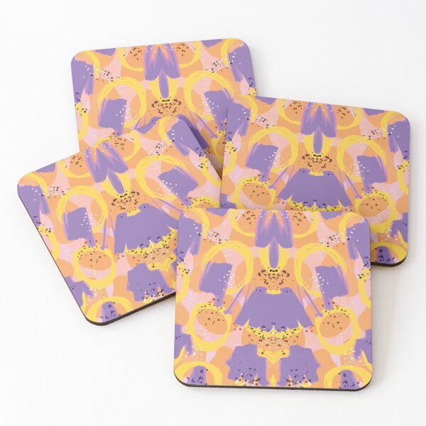 Item preview, Colorful pattern, colorful, colorful, purple, yellow, orange designed and sold by Maria-sticker111.
