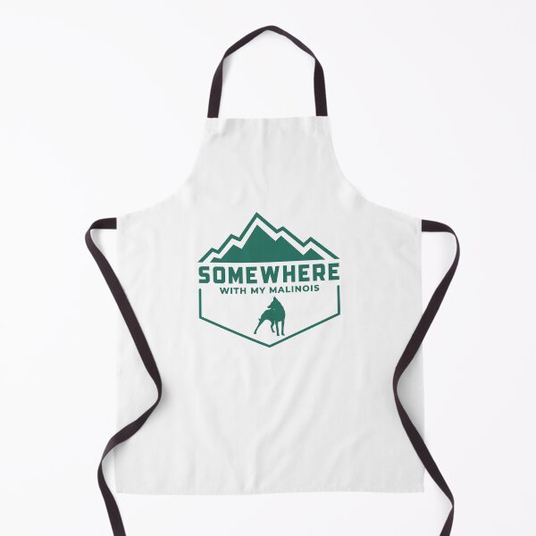 Item preview, Somewhere With My Malinois Outdoor Wilderness Gift designed and sold by Guarddogdrive.