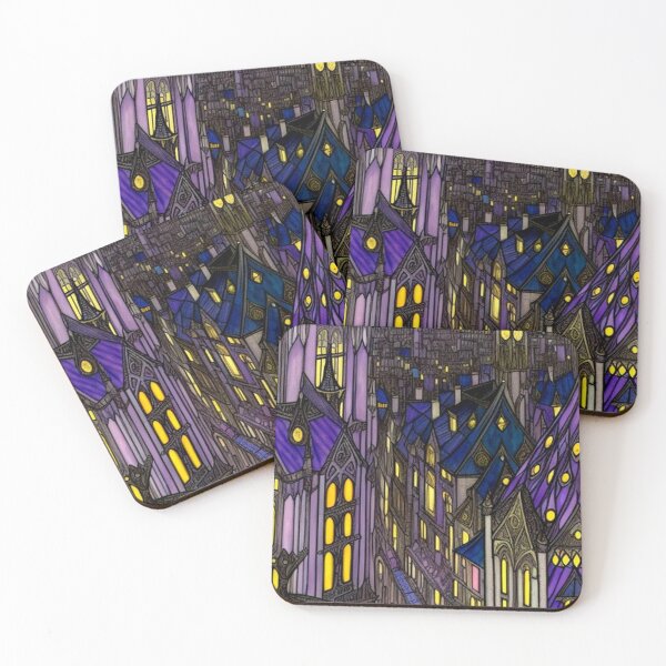 Item preview, Classic Vintage Abstract Gothic City designed and sold by TheDarkWardrobe.