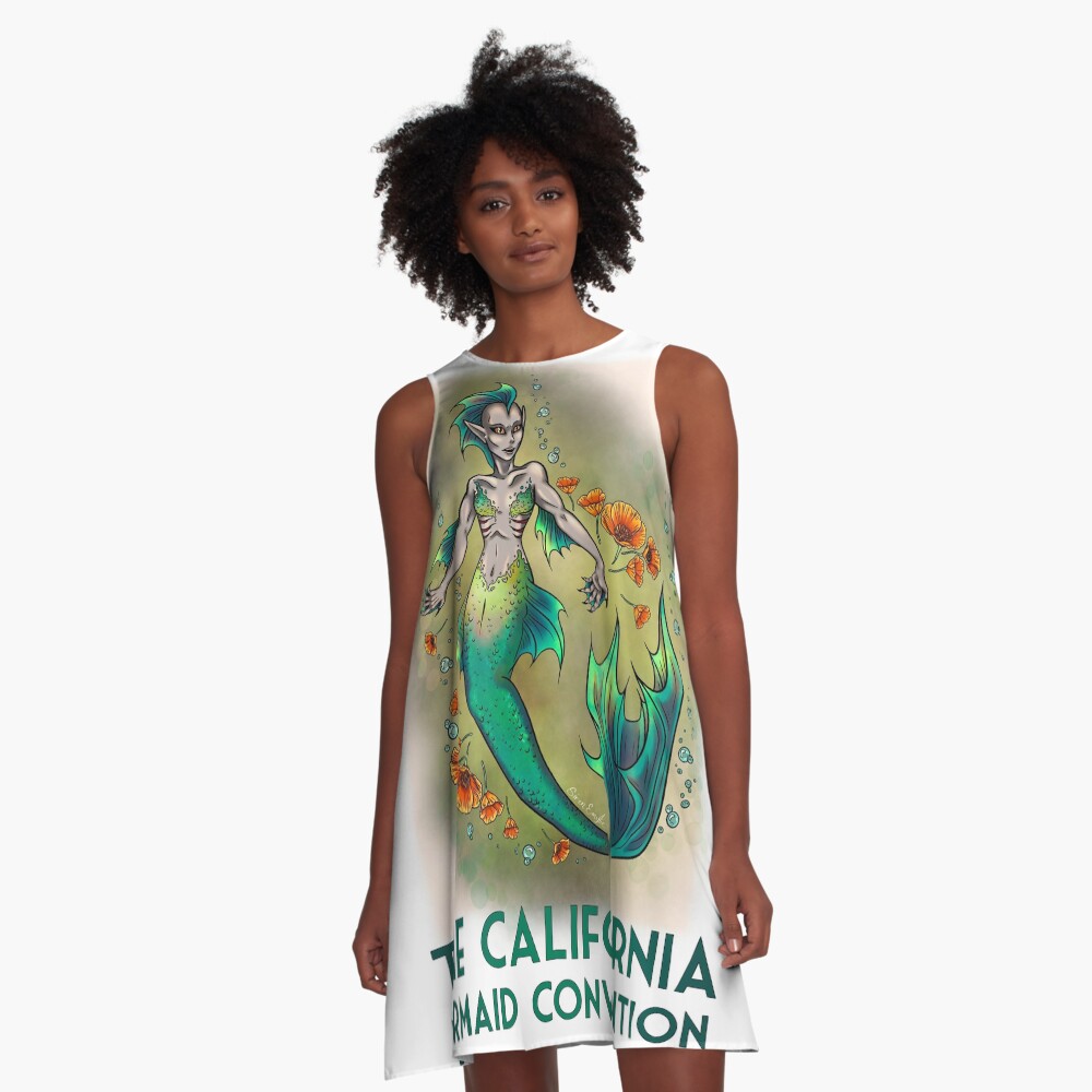 Item preview, A-Line Dress designed and sold by CaliMerCon.