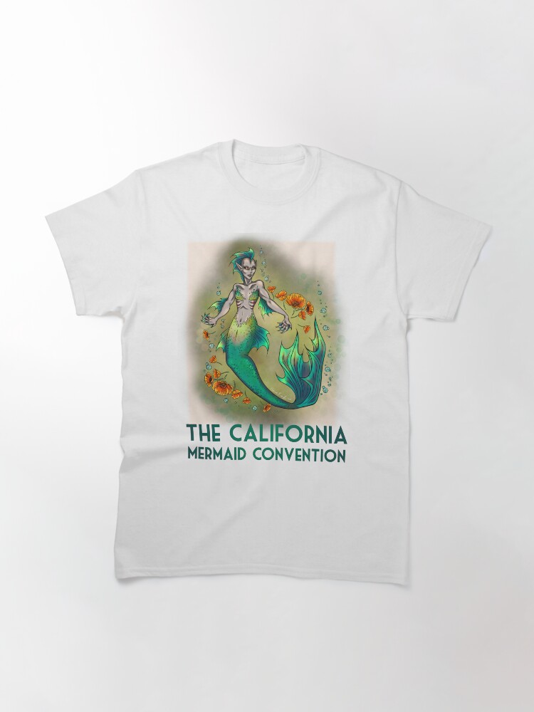 Thumbnail 3 of 7, Classic T-Shirt, The California Siren by Siren Emylie designed and sold by CaliMerCon.