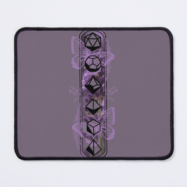 Item preview, Butterfly Lavender Dice Set designed and sold by Marissa Brown.