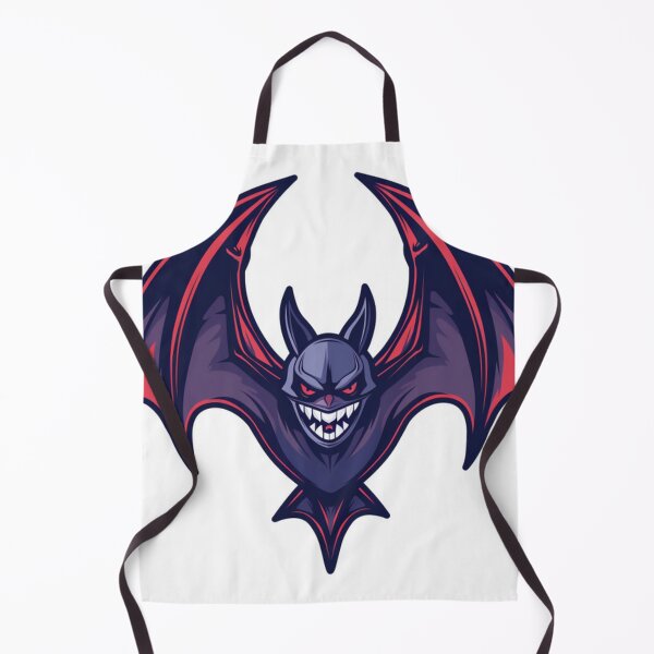 Item preview, red black bat illustration designed and sold by asep sarifudin.