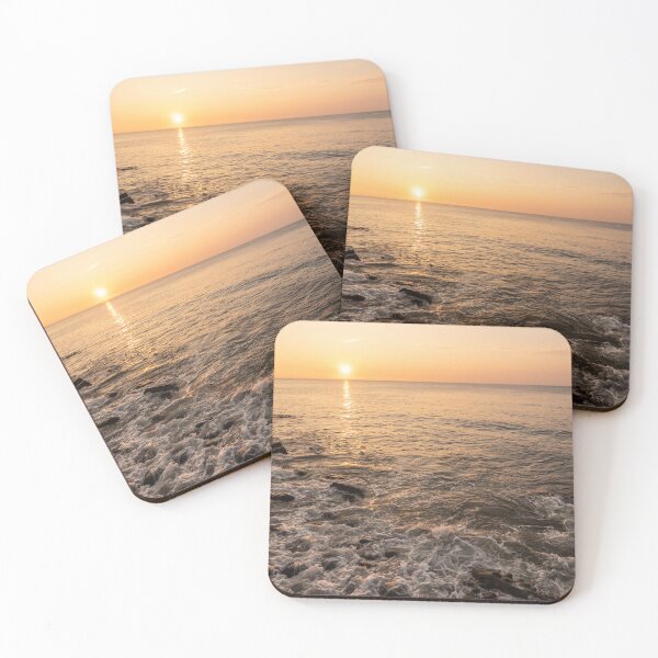 Item preview, Sunset waves of Westward Ho designed and sold by twymanphoto.
