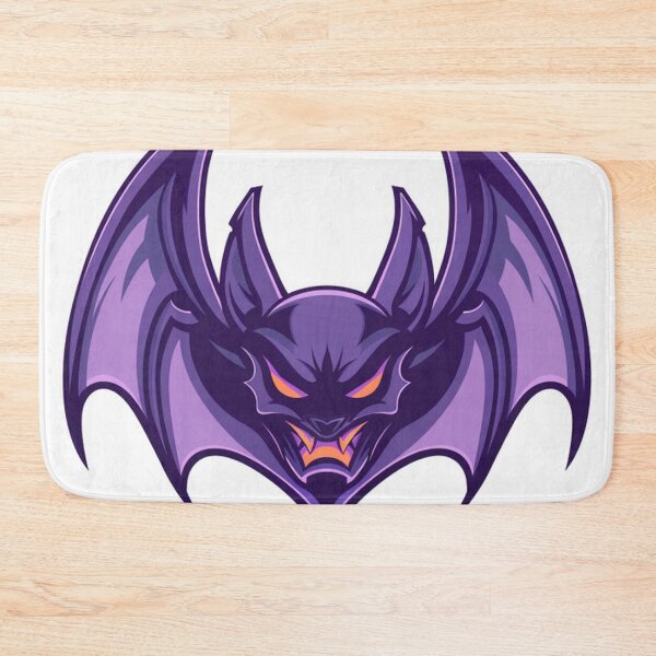 Item preview, black purple bat illustration designed and sold by asep sarifudin.