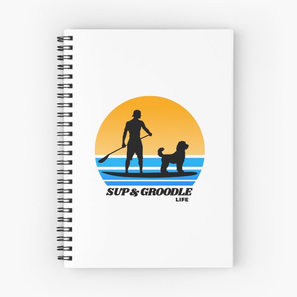Item preview, SUP and Groodle Life Standup Paddleboarding Dog Dad designed and sold by Guarddogdrive.