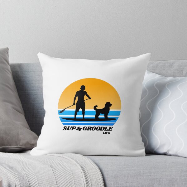 Item preview, SUP and Groodle Life Standup Paddleboarding Dog Dad designed and sold by Guarddogdrive.