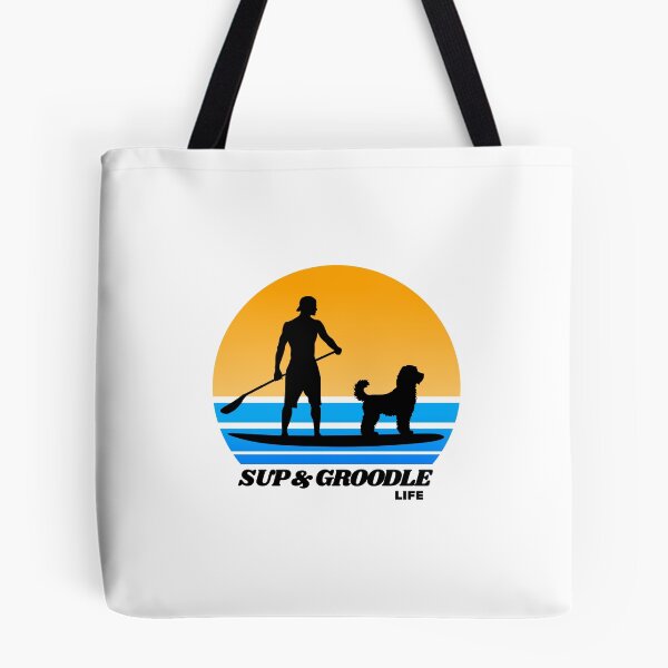Item preview, SUP and Groodle Life Standup Paddleboarding Dog Dad designed and sold by Guarddogdrive.