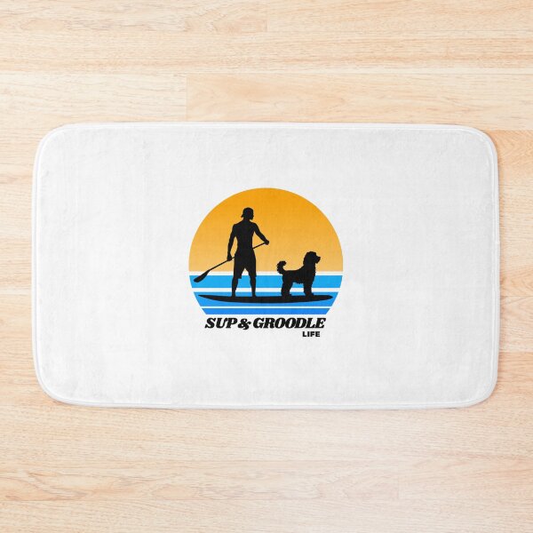 Item preview, SUP and Groodle Life Standup Paddleboarding Dog Dad designed and sold by Guarddogdrive.