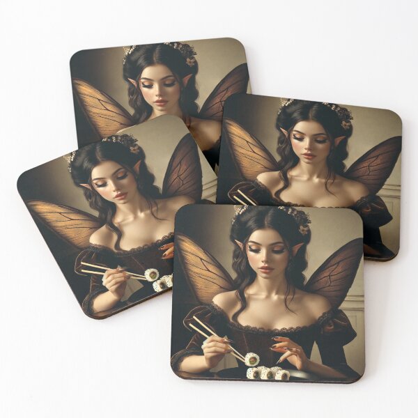 Item preview, Gothic Fairy with Sushi designed and sold by PyxieZen.
