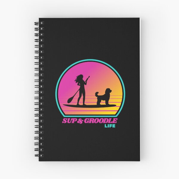 Item preview, 80s Retro Mom SUP and Groodle Life Paddleboarding  designed and sold by Guarddogdrive.