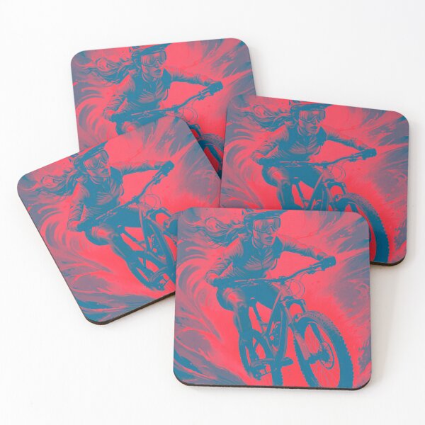 Item preview, Racing Passion: Black and Red Woman MTB designed and sold by GrizzlyCollective.