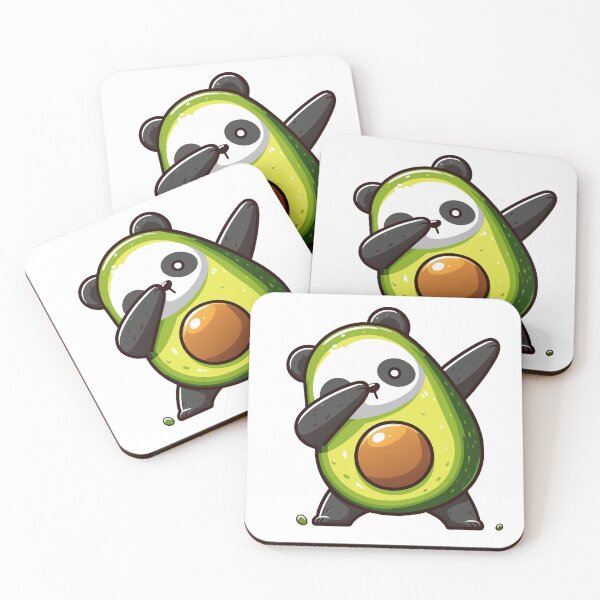 Item preview, Dabbing Avocado Panda designed and sold by Designowner.