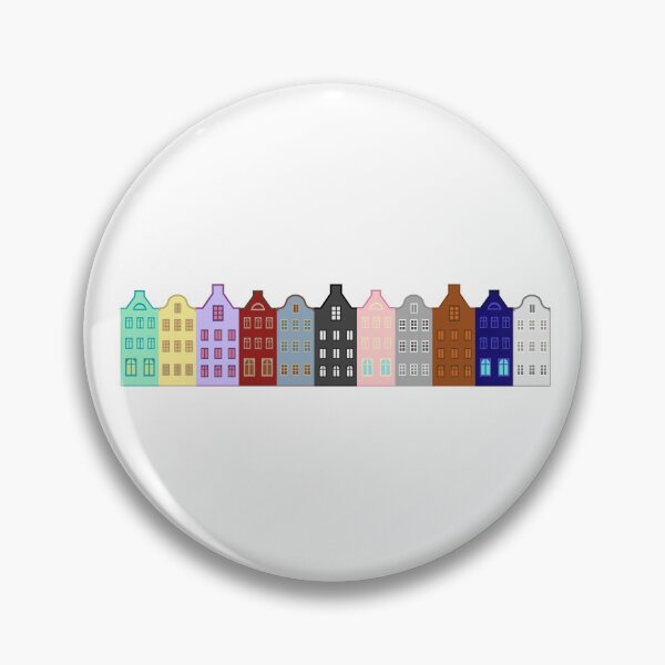 Item preview, Amsterdam Era Row Houses (no text) designed and sold by Lil' Peach.