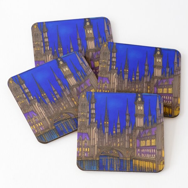Item preview, Classic Vintage Abstract Gothic City designed and sold by TheDarkWardrobe.