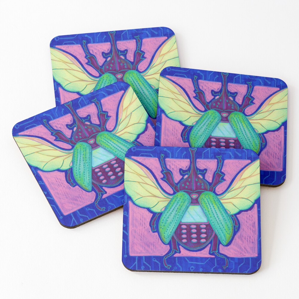 Item preview, Coasters (Set of 4) designed and sold by BreenanaBread.
